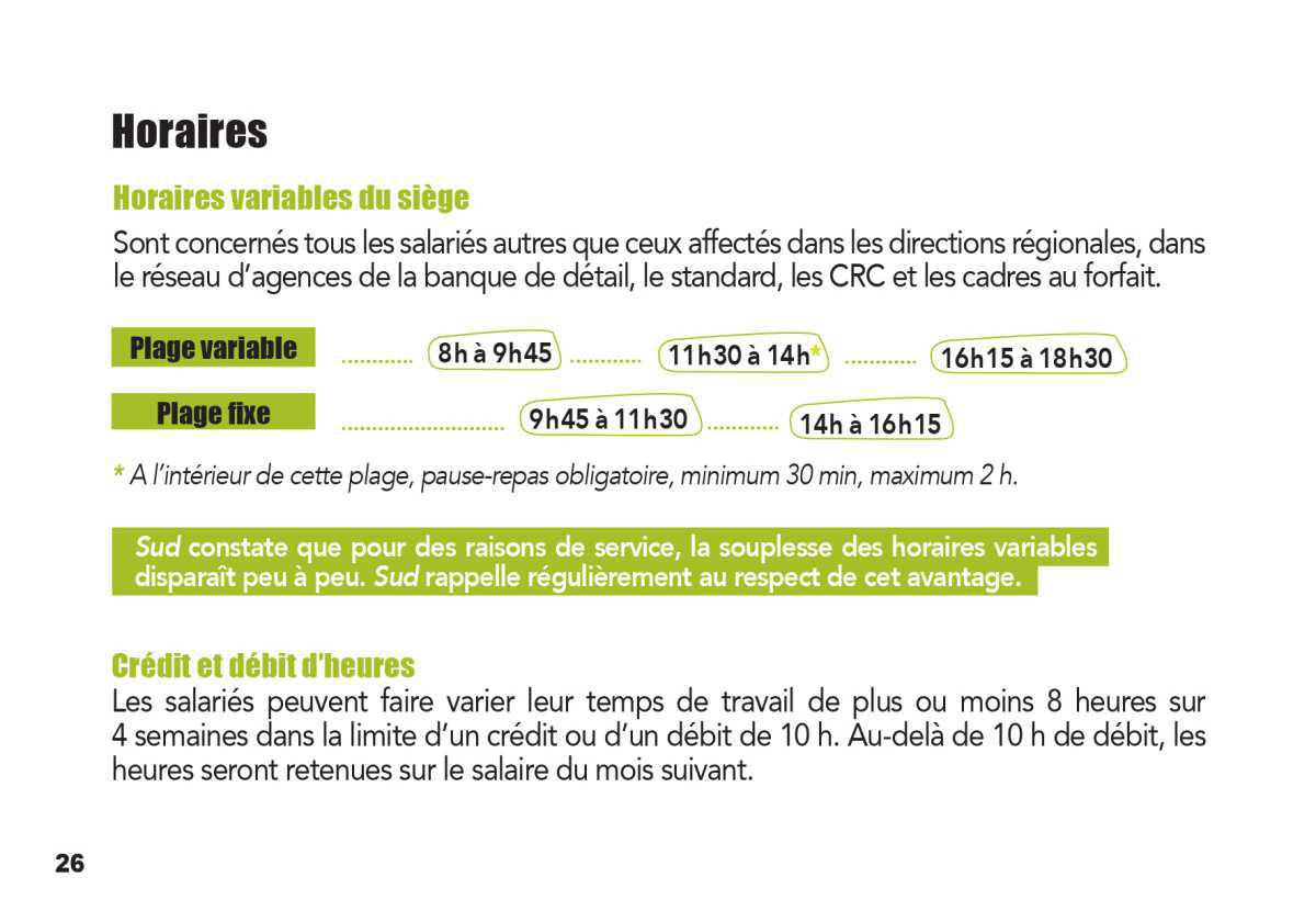 LE TEMPS DE TRAVAIL