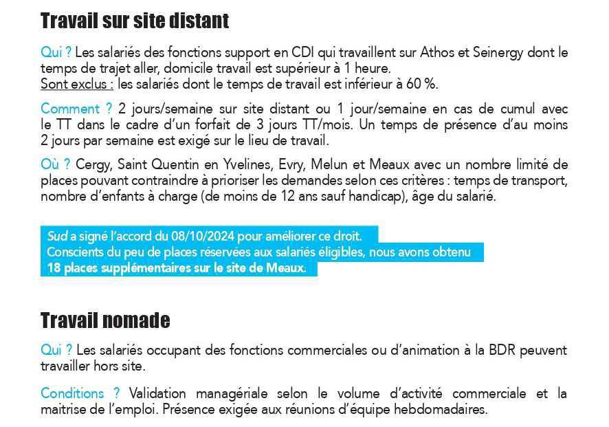 LES MODES DE TRAVAIL