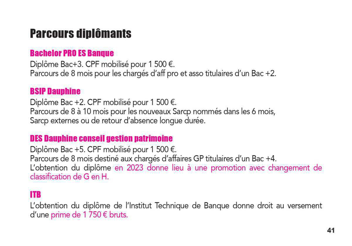 LA FORMATION