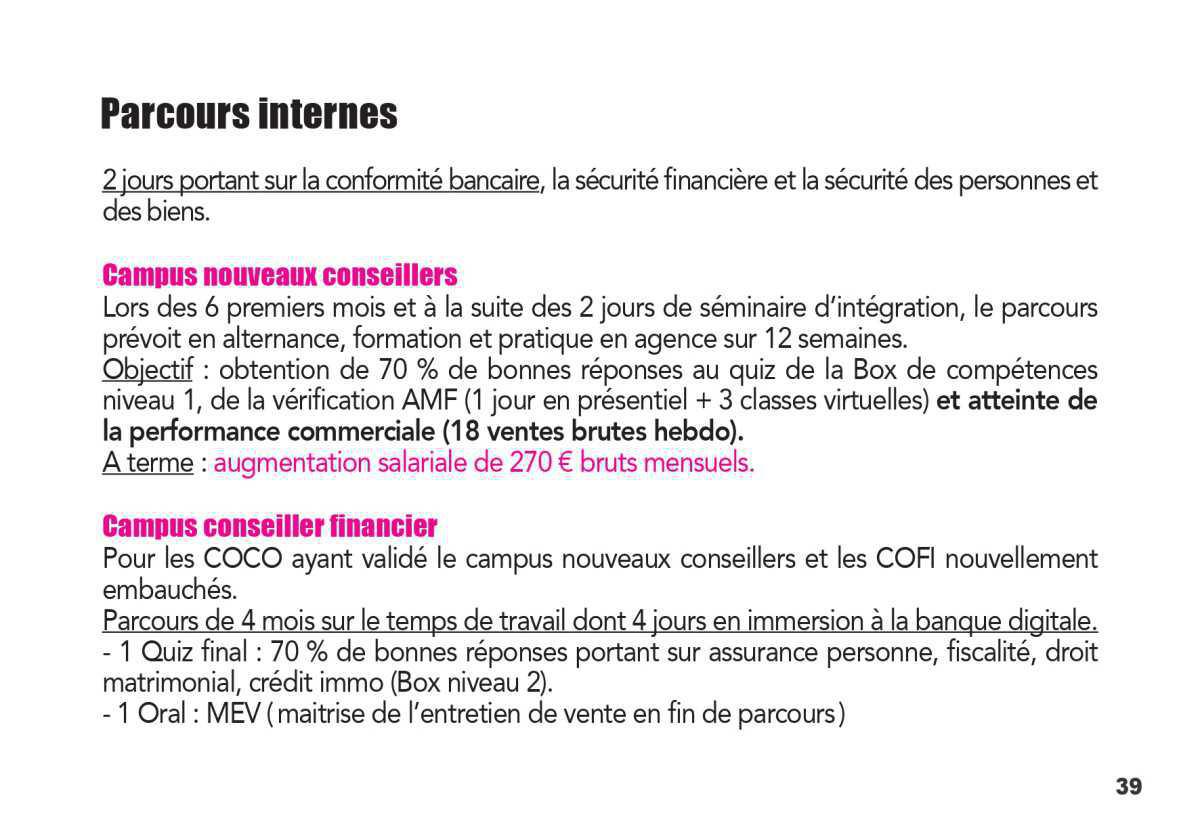 LA FORMATION