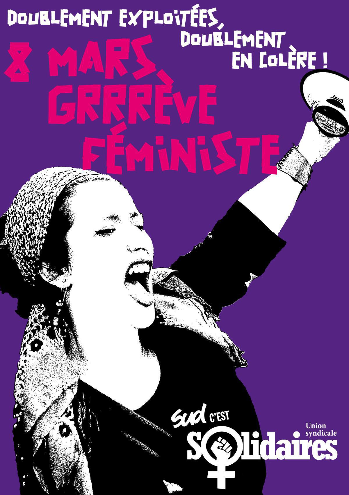 Le 8 mars, journée de lutte pour les droits de Femmes