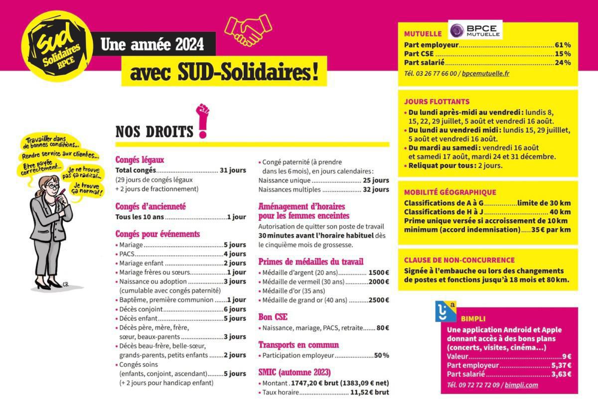 infos utiles - calendrier