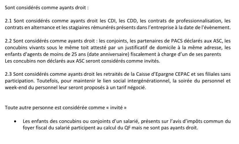 Les ASC qui peut en bénéficier?