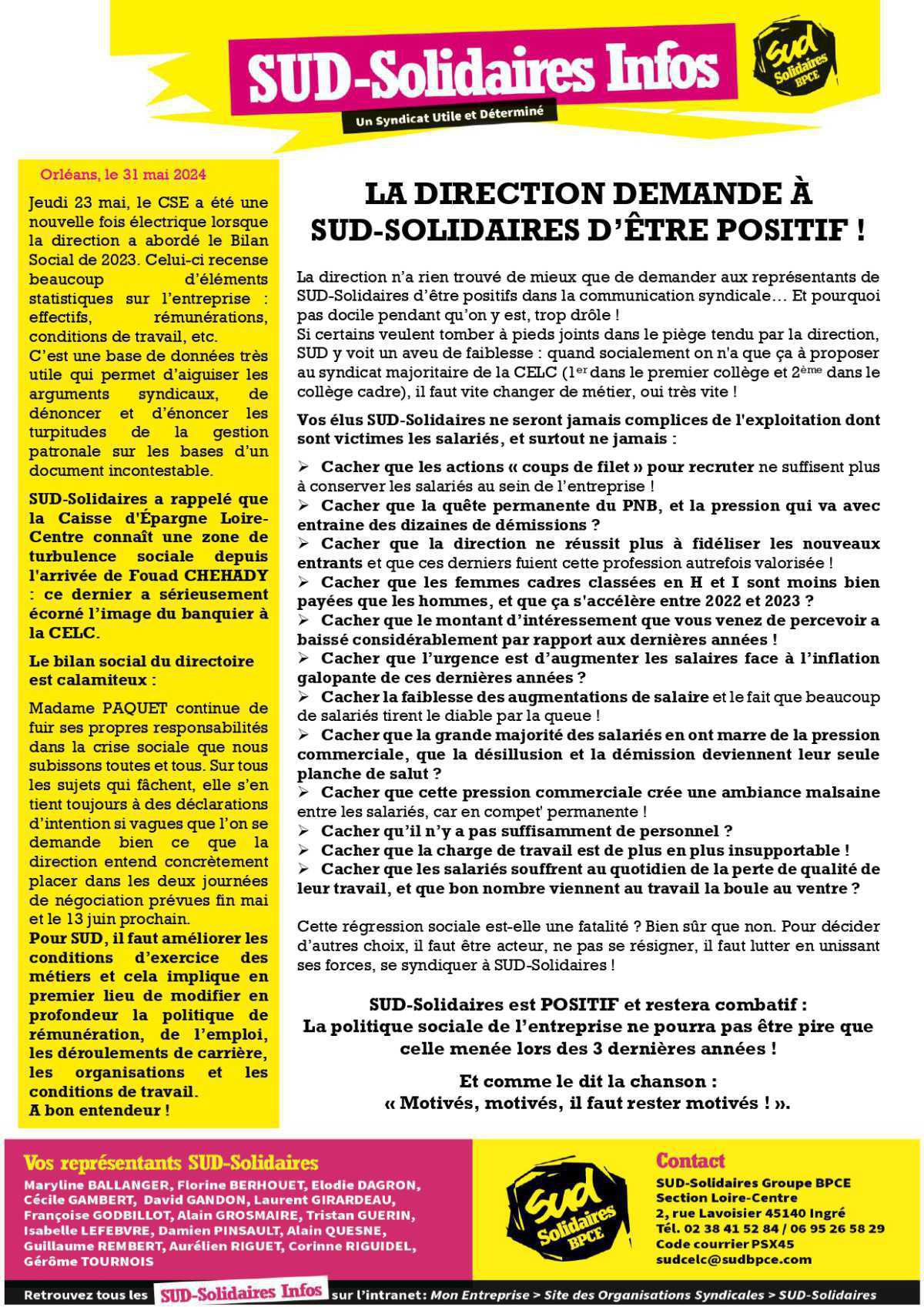 SUD-Solidaires positif !