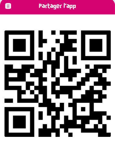 PARTAGER l'APP