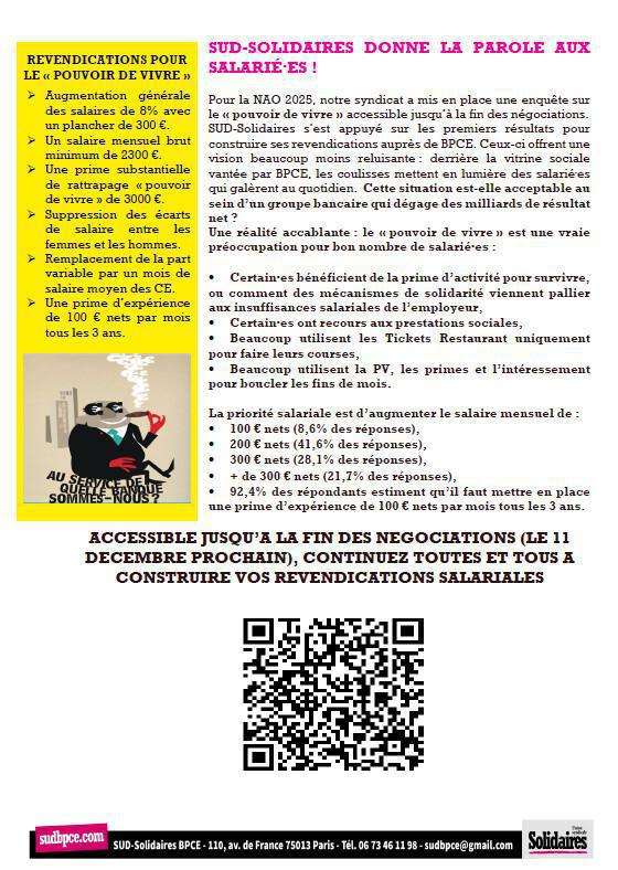 NAO 2025 : BPCE et sa stratégie de l'échec !
