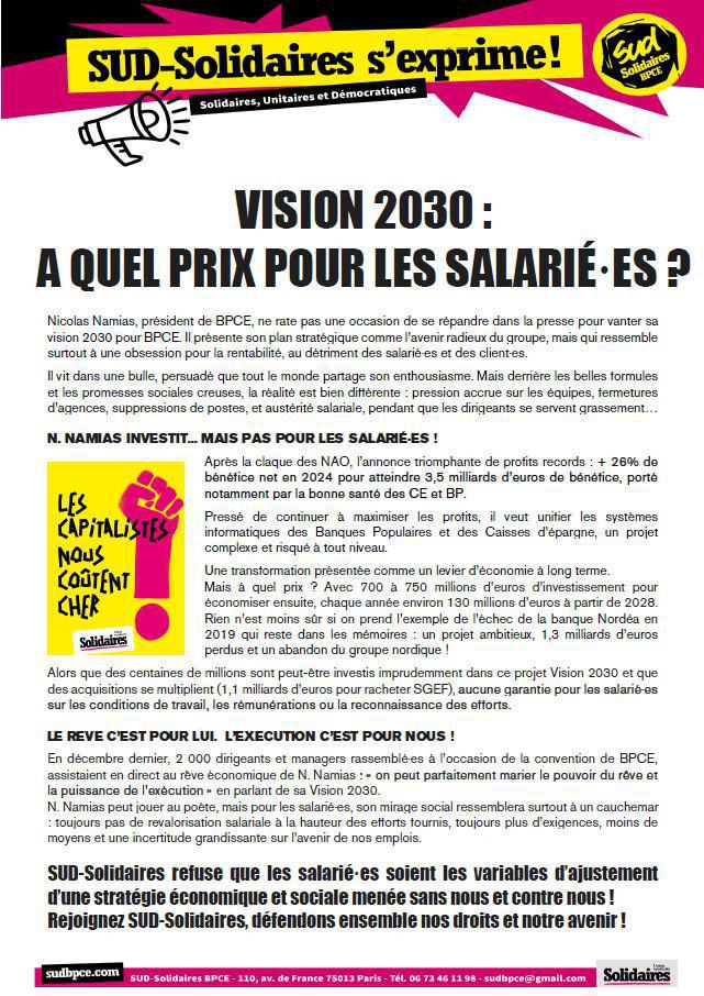 VISION 2030 : A QUEL PRIX POUR LES SALARIÉ·ES ? 03/25