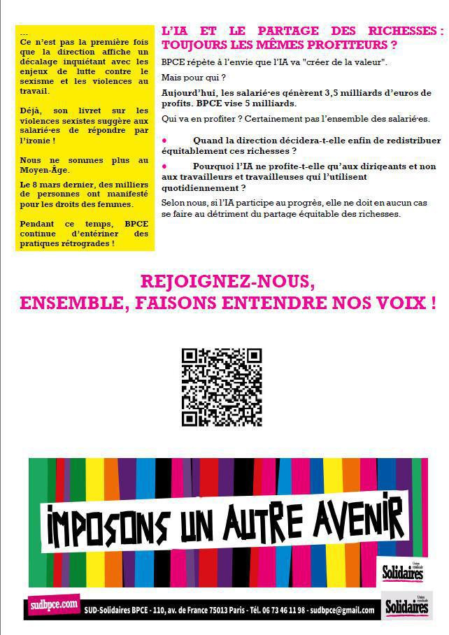 BPCE et l' IA - 04/2025