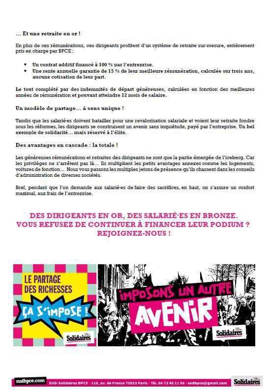 Rémunération 107% en haut, 0.7% en bas ! 04/2025