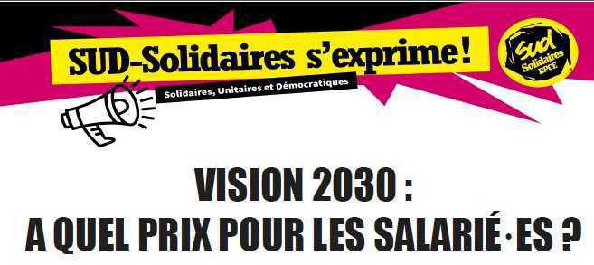 VISION 2030 : A QUEL PRIX POUR LES SALARIÉ·ES ?