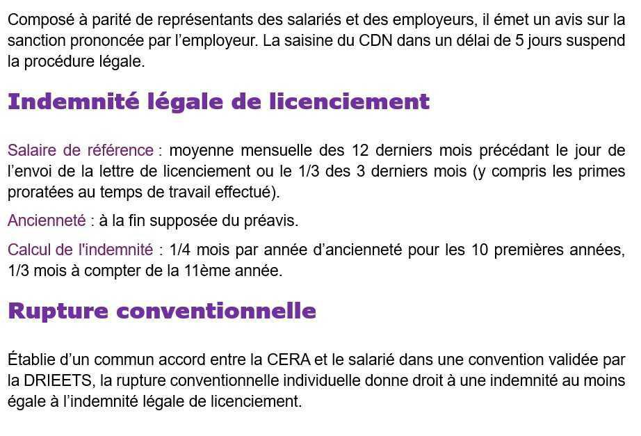 Le contrat de travail
