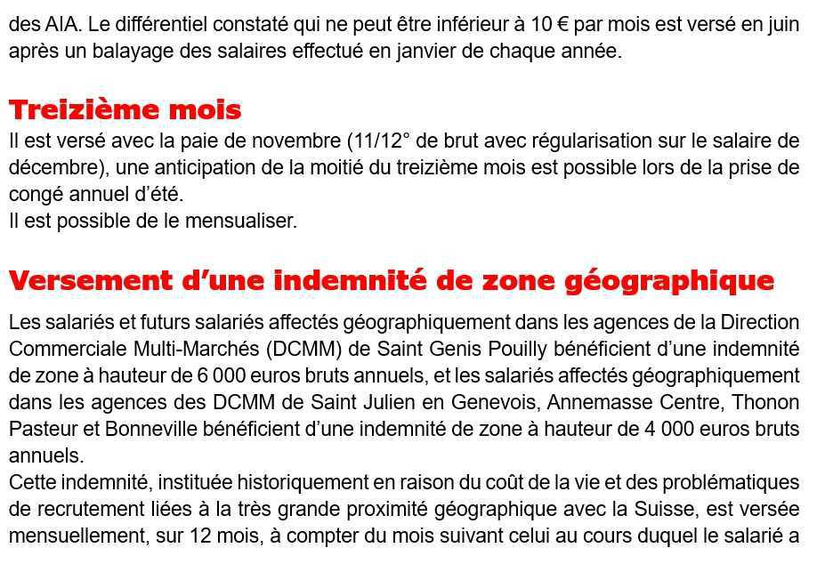 La rémunération fixe