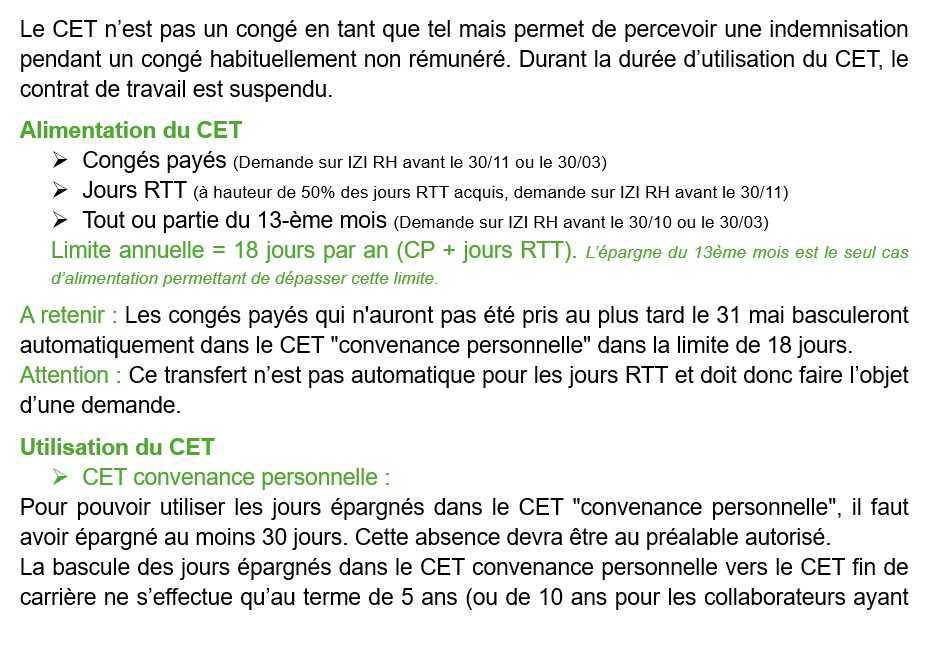 Le temps de travail