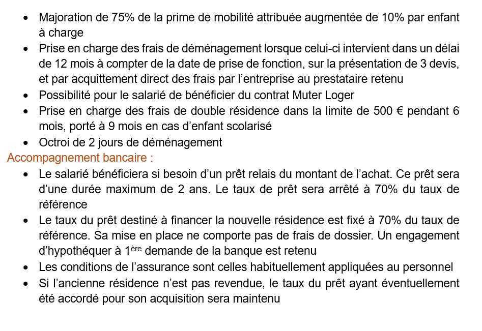 La mobilité