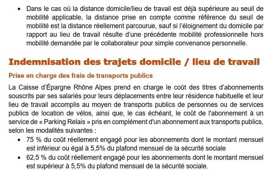 La mobilité