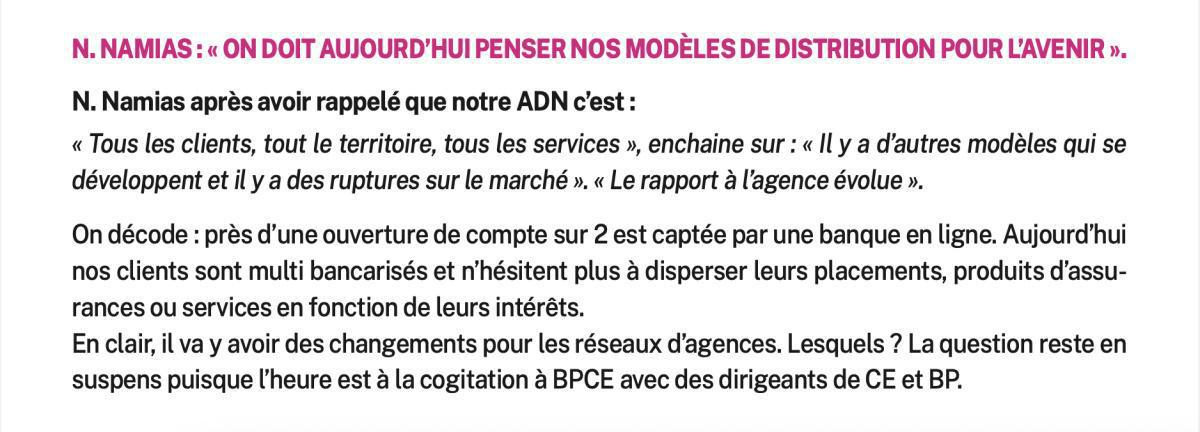 RÉSEAUX : Brainstorming à BPCE