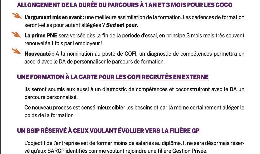 PARCOURS DE FORMATION BDD EN CHANTIER !
