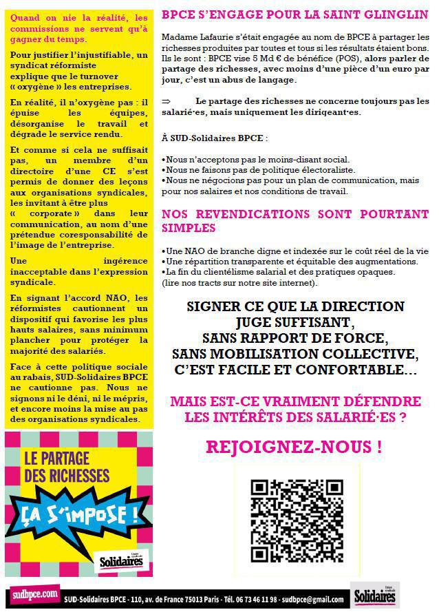 Nao 2025 : 1 % d'augmentation générale - National 