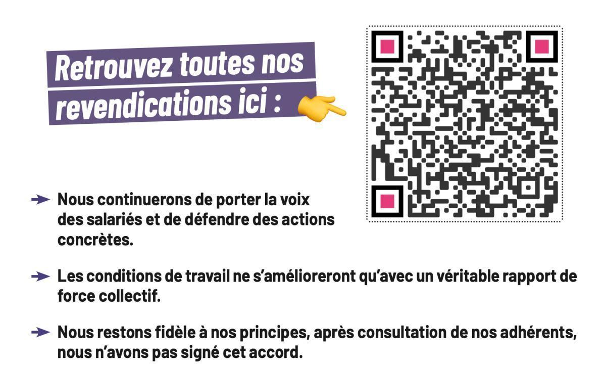 ACCORD QVCT : Suite et FIN ACCORD QVCT : Suite et FIN