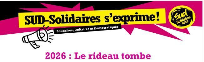 2026 : Le rideau tombe 2026 : Le rideau tombe