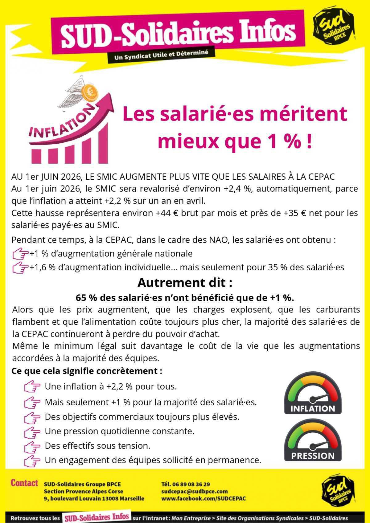 LES SALARIE.ES MERITENT MIEUX QUE 1%