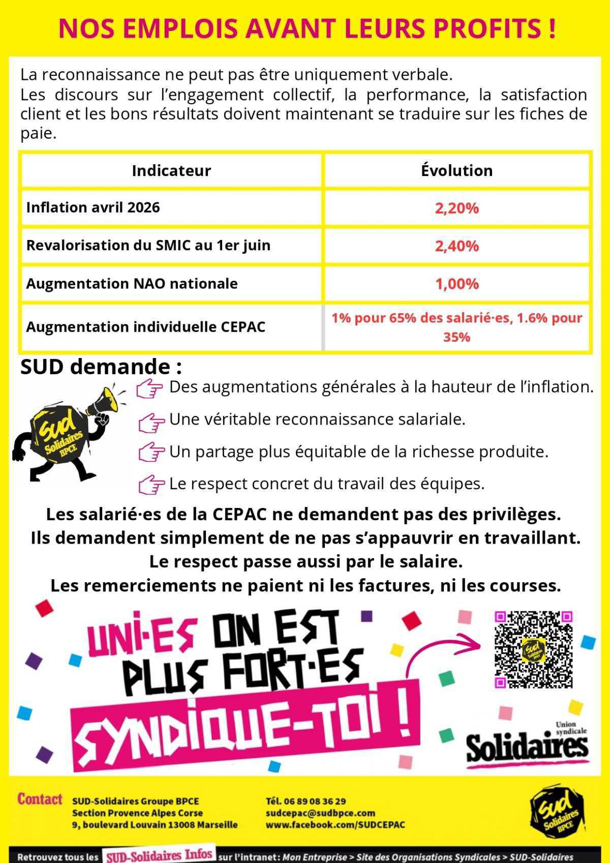 LES SALARIE.ES MERITENT MIEUX QUE 1%