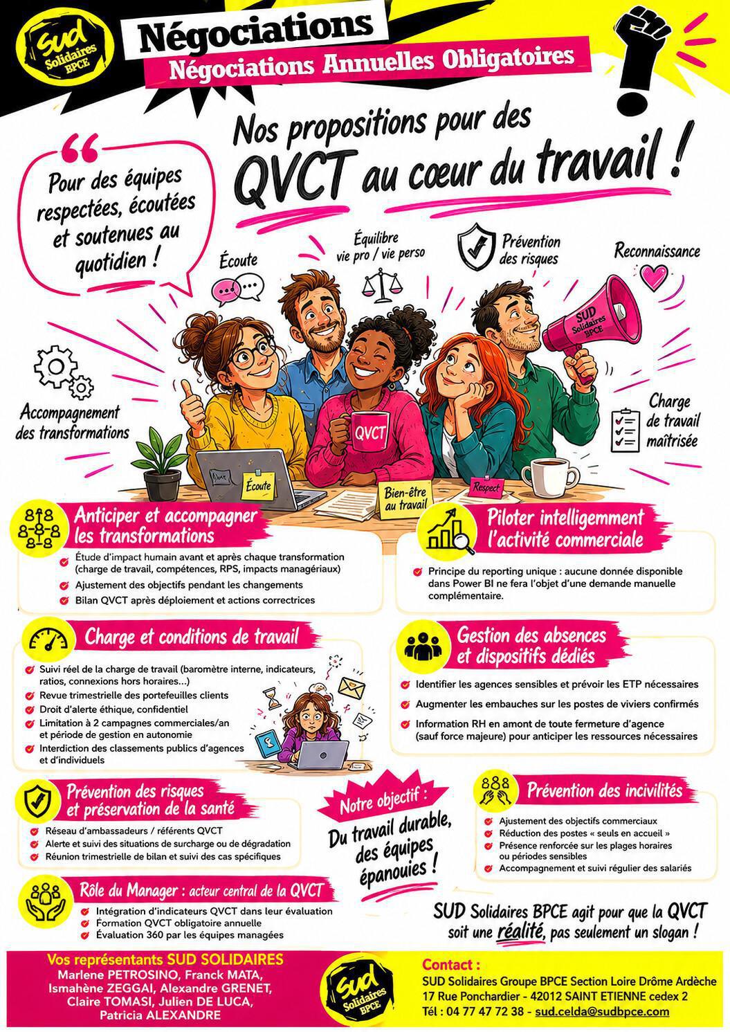 Nos propositions QVCT