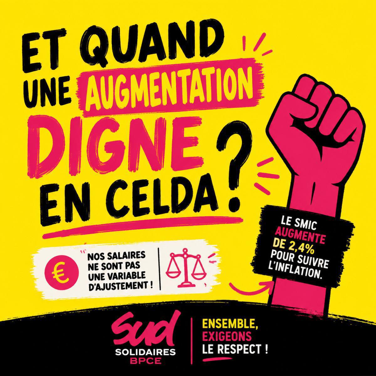 Revalorisation du smic