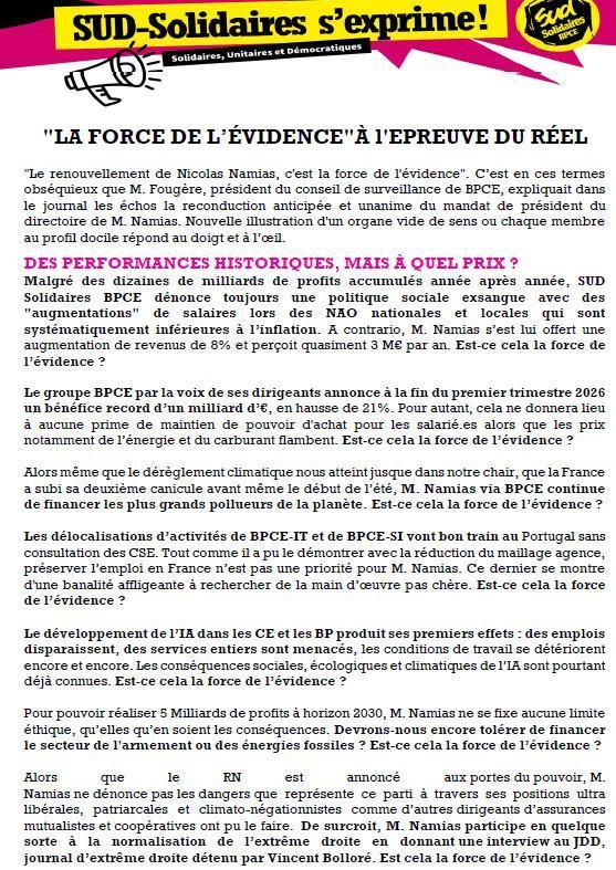 "LA FORCE DE L’ÉVIDENCE"À l'EPREUVE DU RÉEL - National