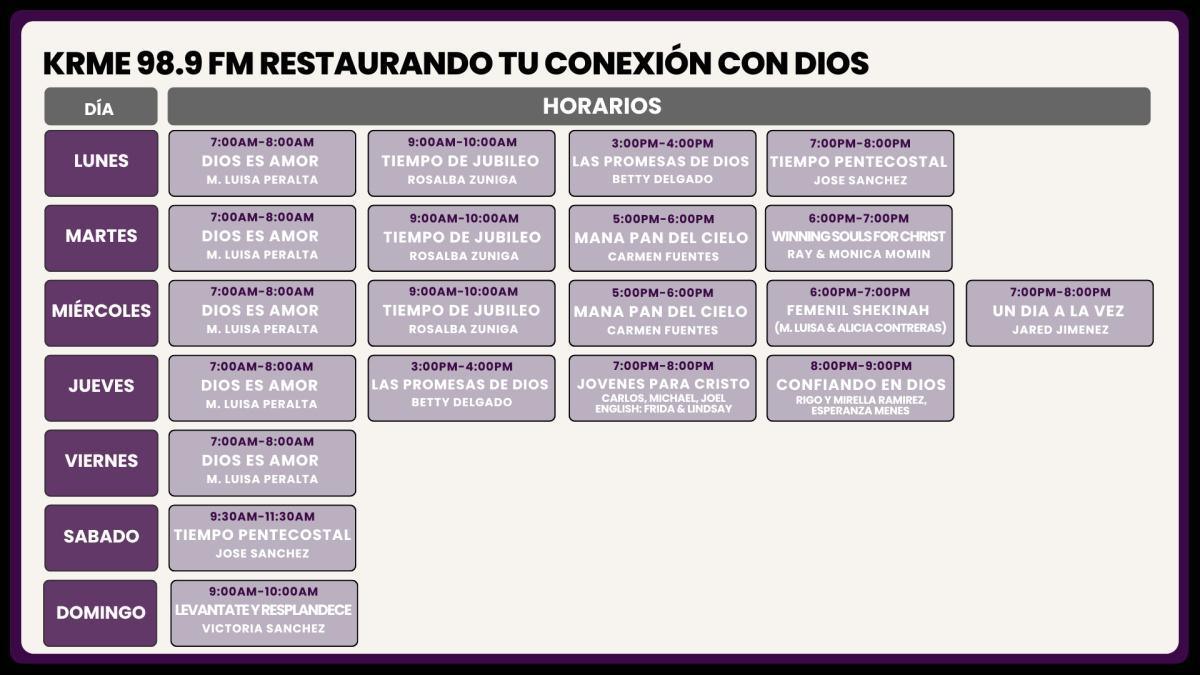 ACERCA DE KRME 98.9 FM