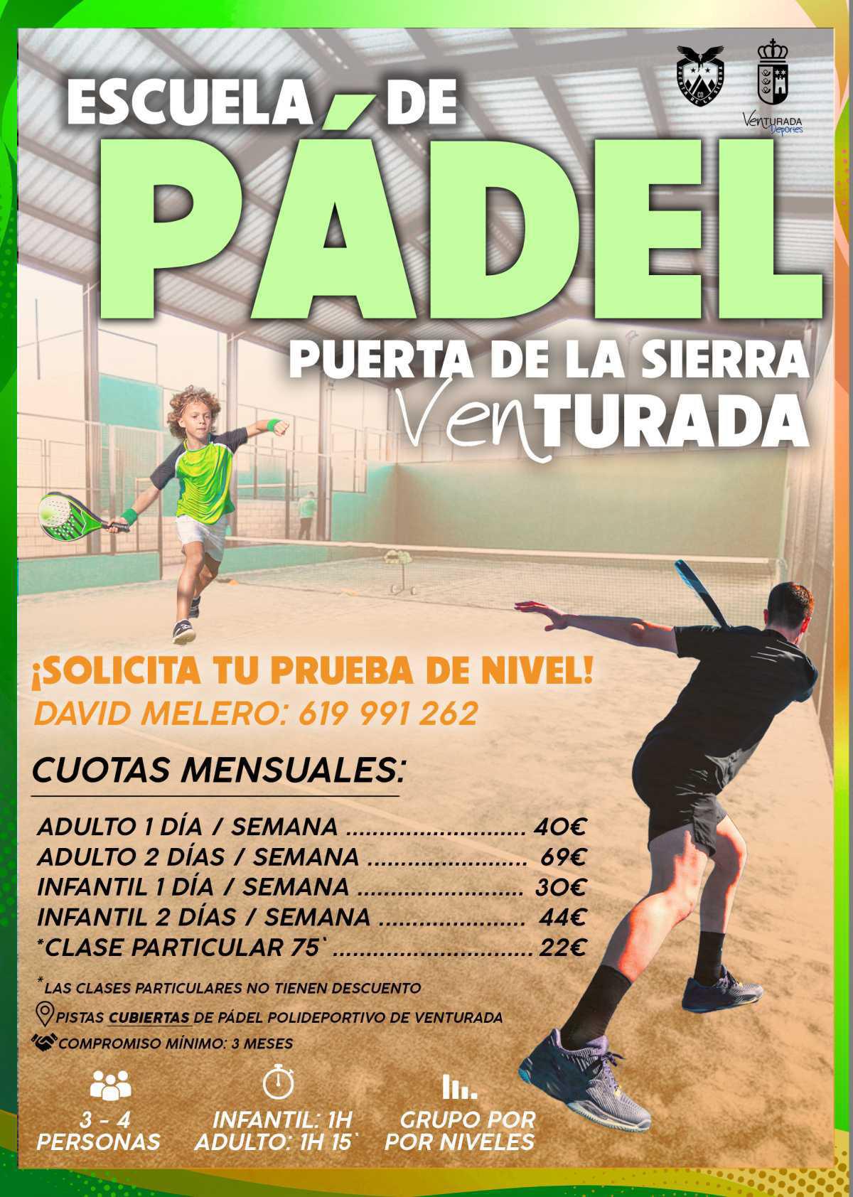 ESCUELA DE PÁDEL PUERTA DE LA SIERRA