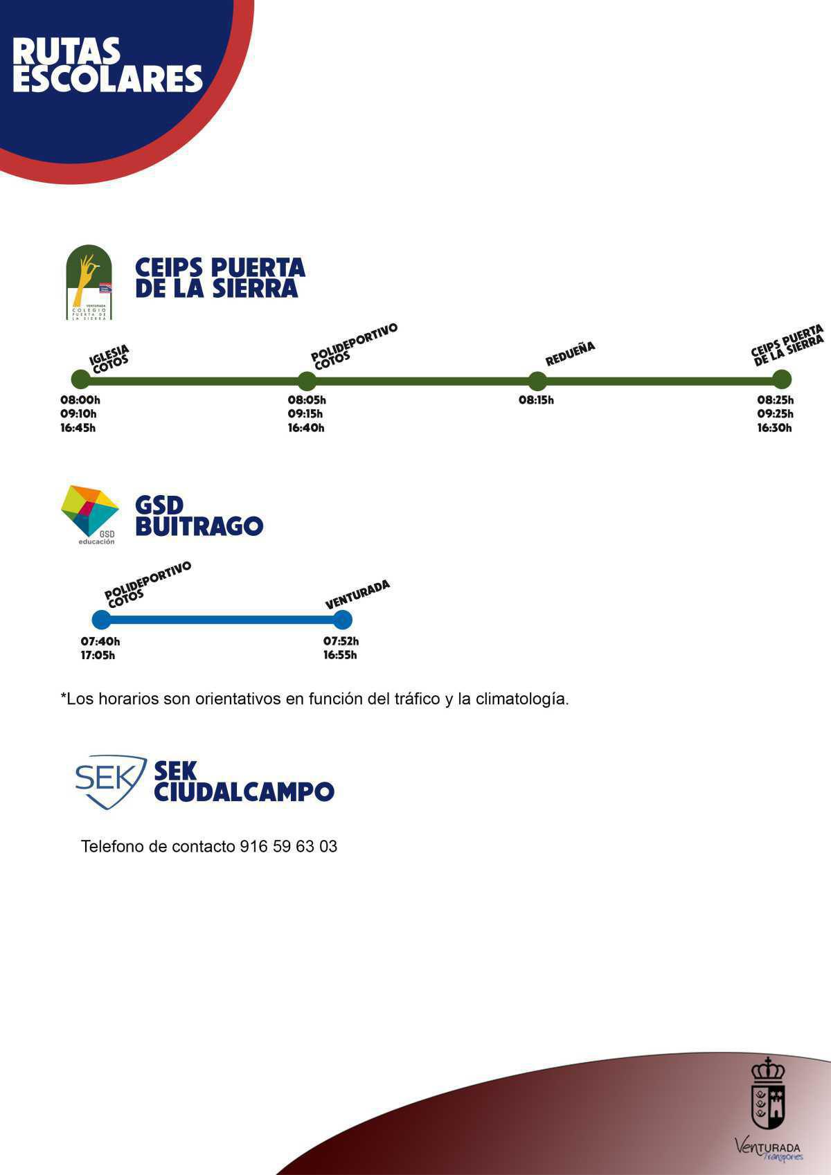 Rutas Escolares