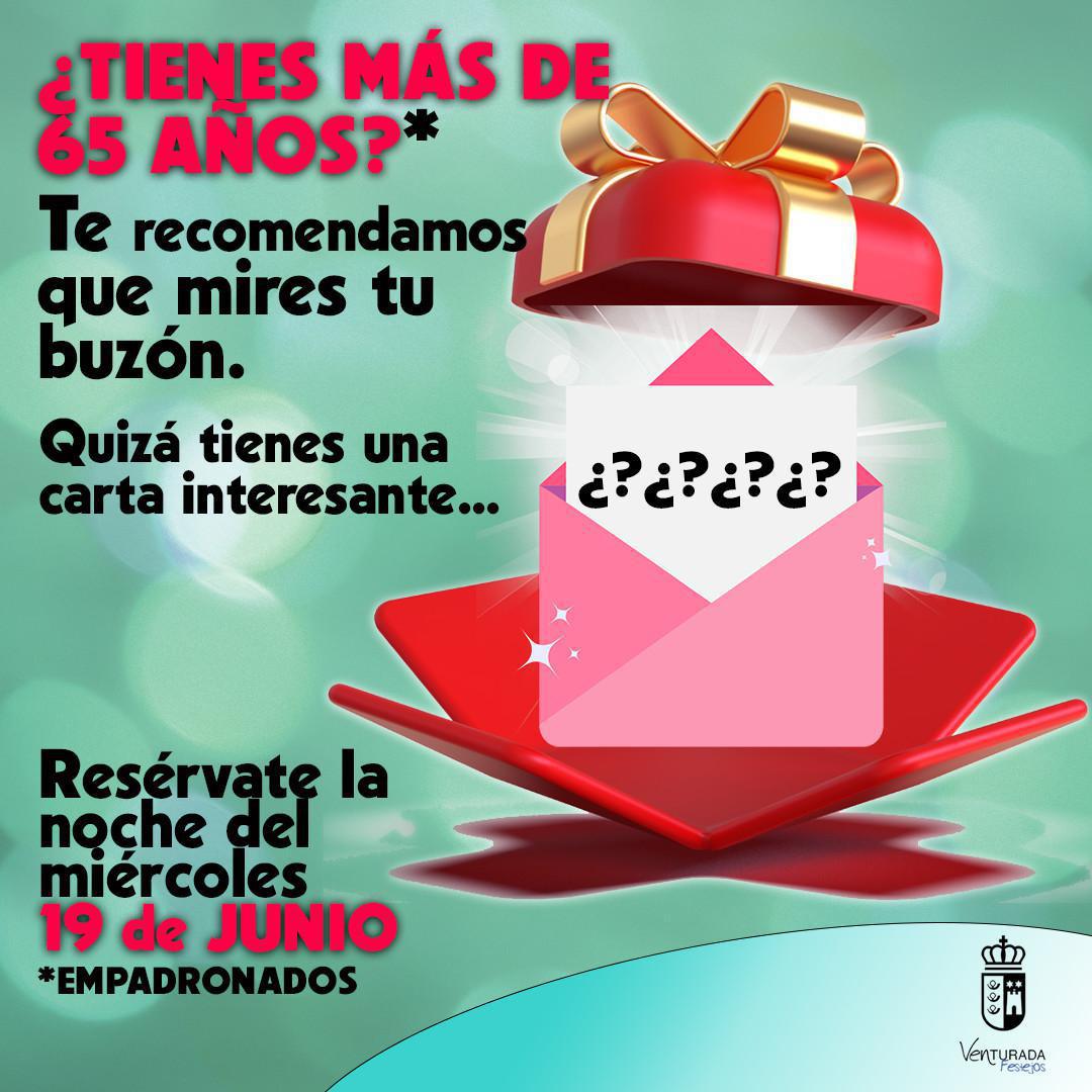 ¿TIENES MÁS DE 65 AÑOS?