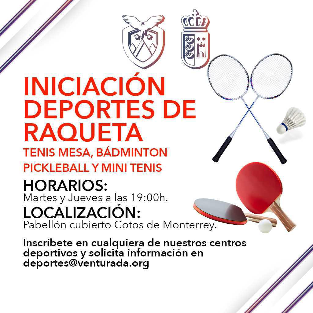 INICIACIÓN DEPORTES DE RAQUETA