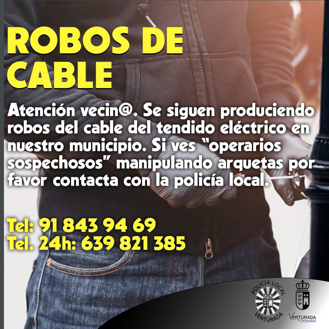 ALERTA: ROBOS EN VENTURADA