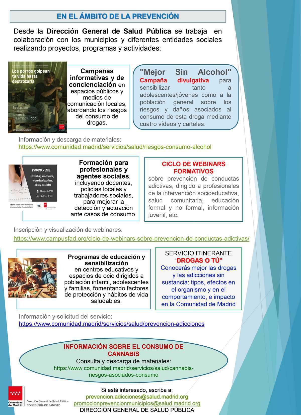 MUNISALUD Nº54: PREVENCIÓN DE ADICCIONES A SUSTANCIAS MUNISALUD Nº54: PREVENCIÓN DE ADICCIONES A SUSTANCIAS