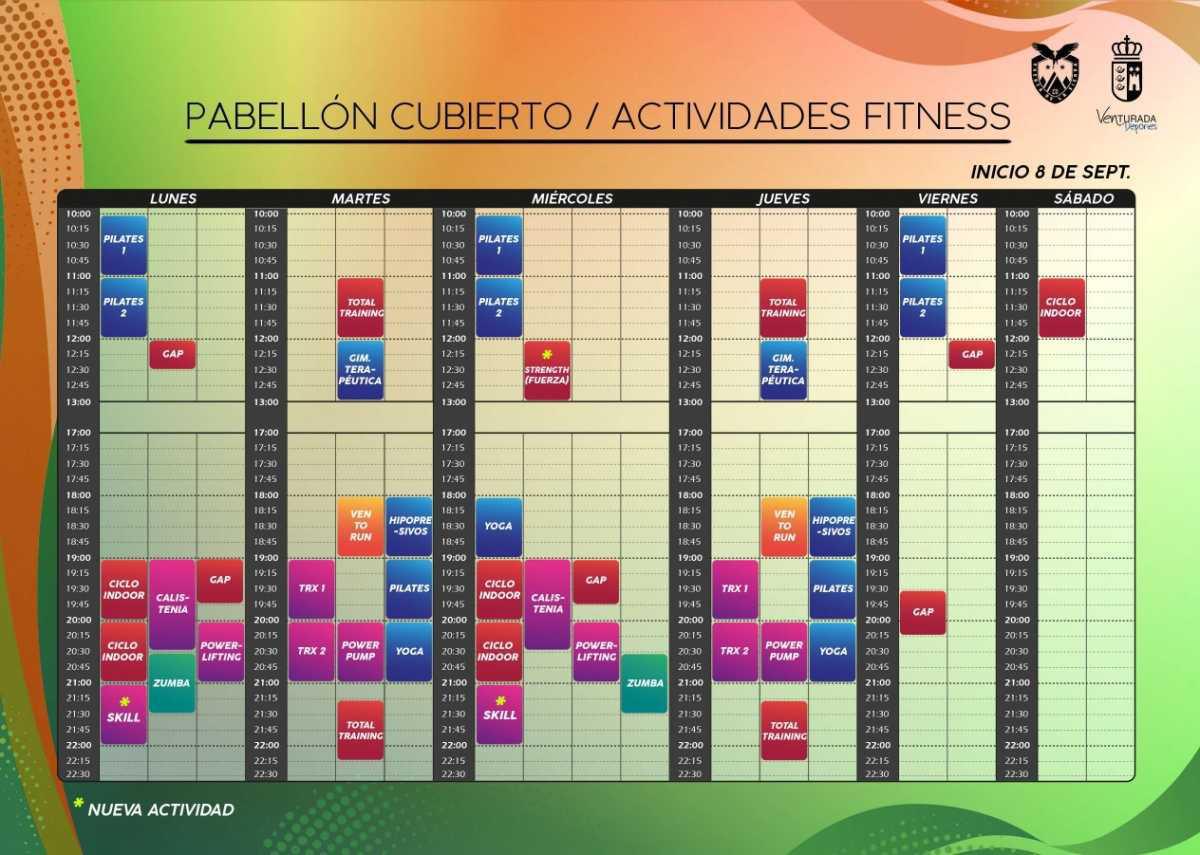 Actividades Fitness Cotos 25-26