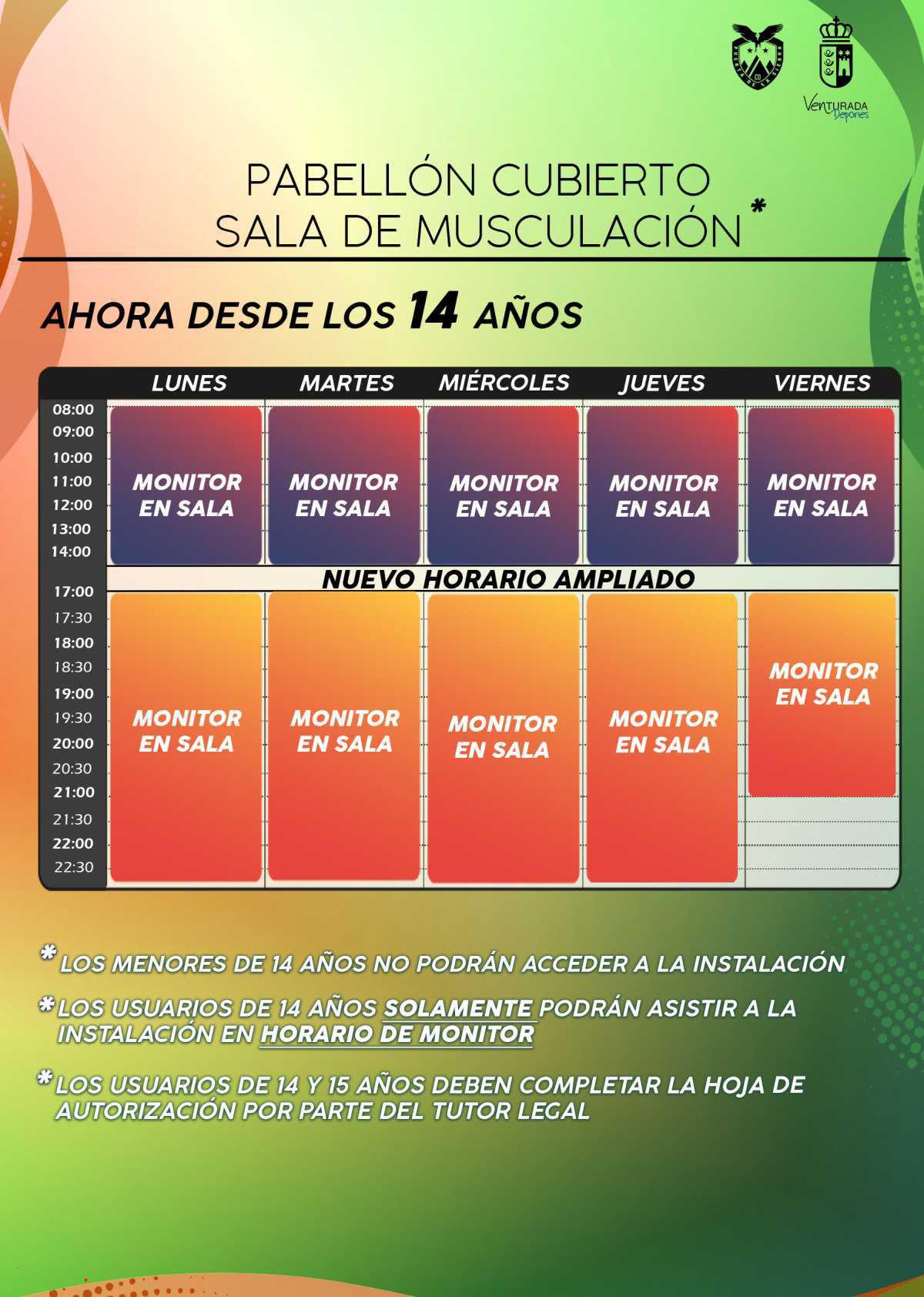 Actividades Fitness Cotos 25-26 y Sala Musculación