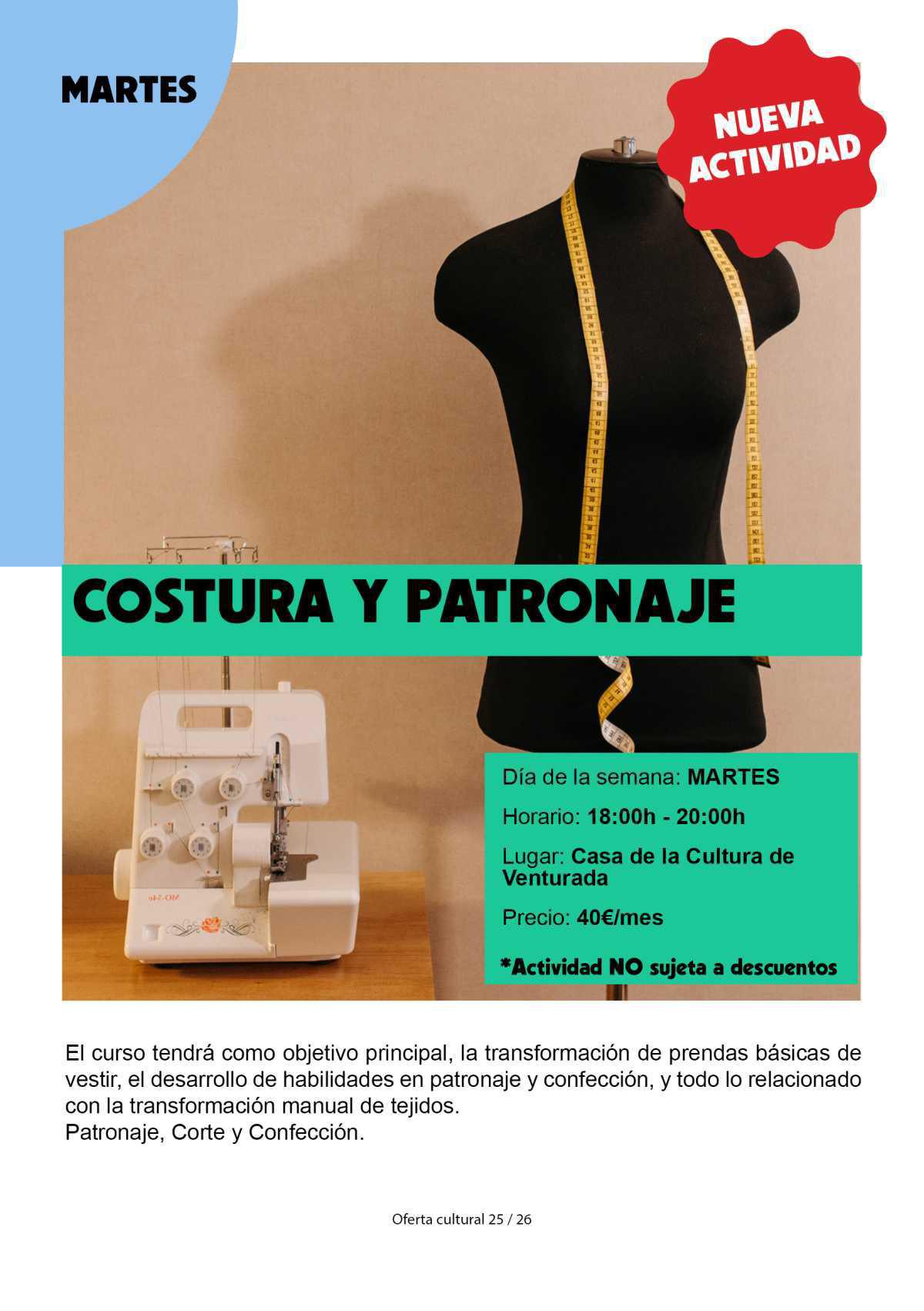 Costura y patronaje