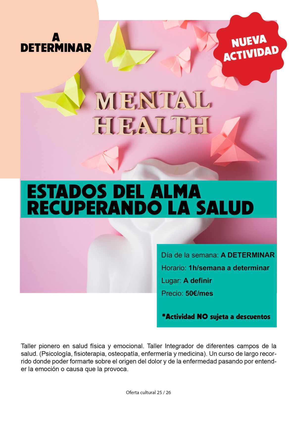 Estados del Alma. Recuperando la salud