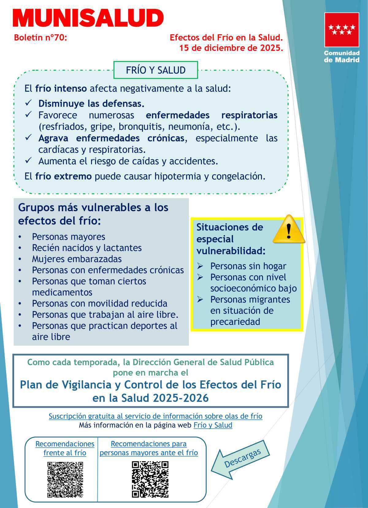 IMPACTO DEL FRÍO EN LA SALUD