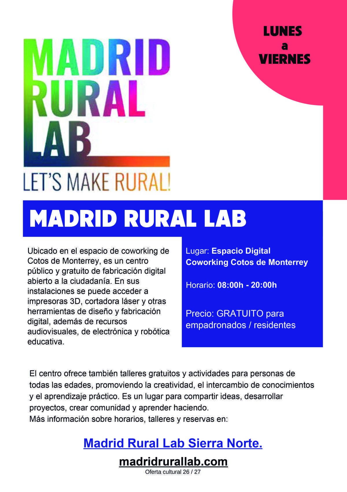 Madrid Rural Lab