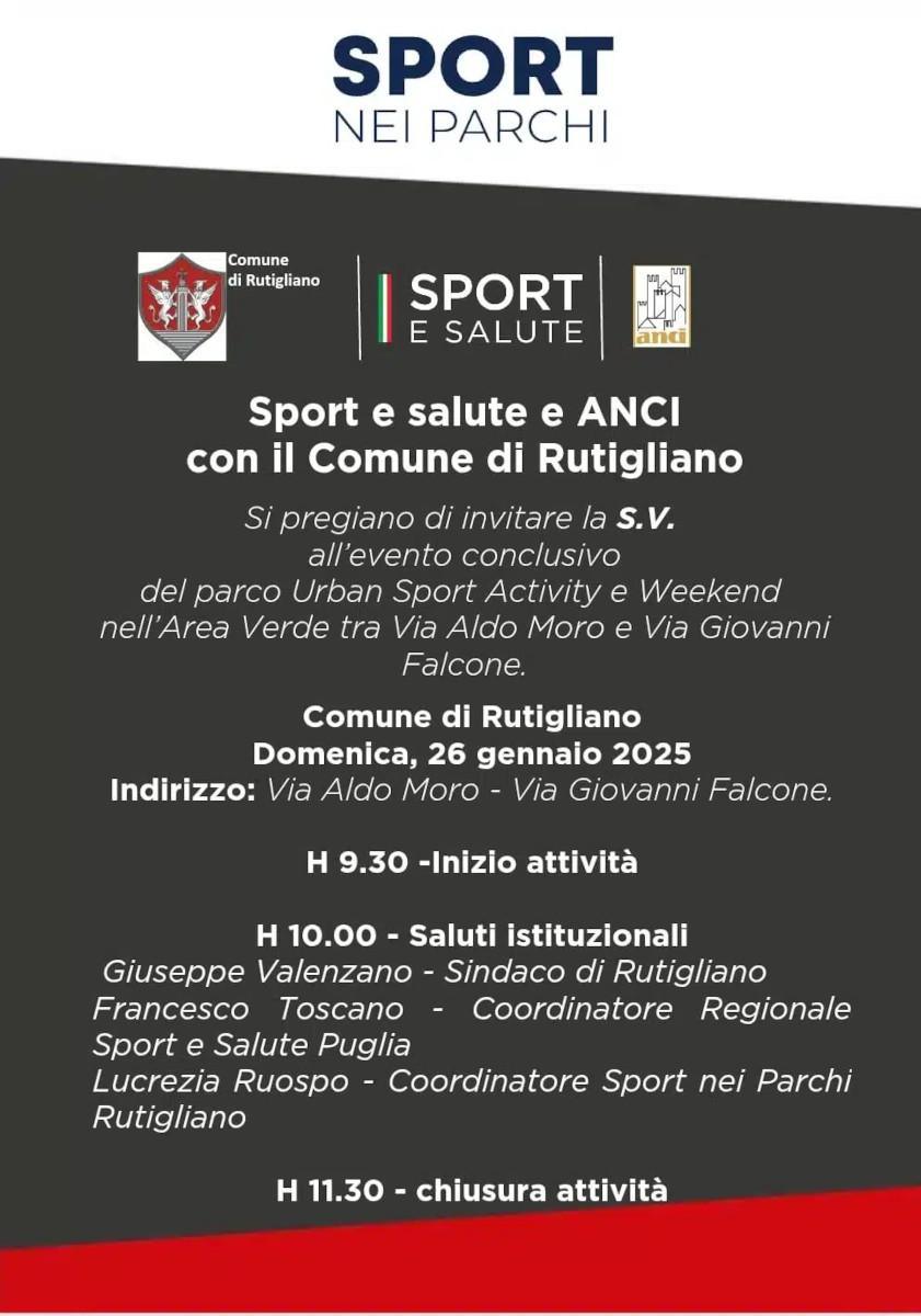 Sport nei Parchi (inizio ore 9.30)