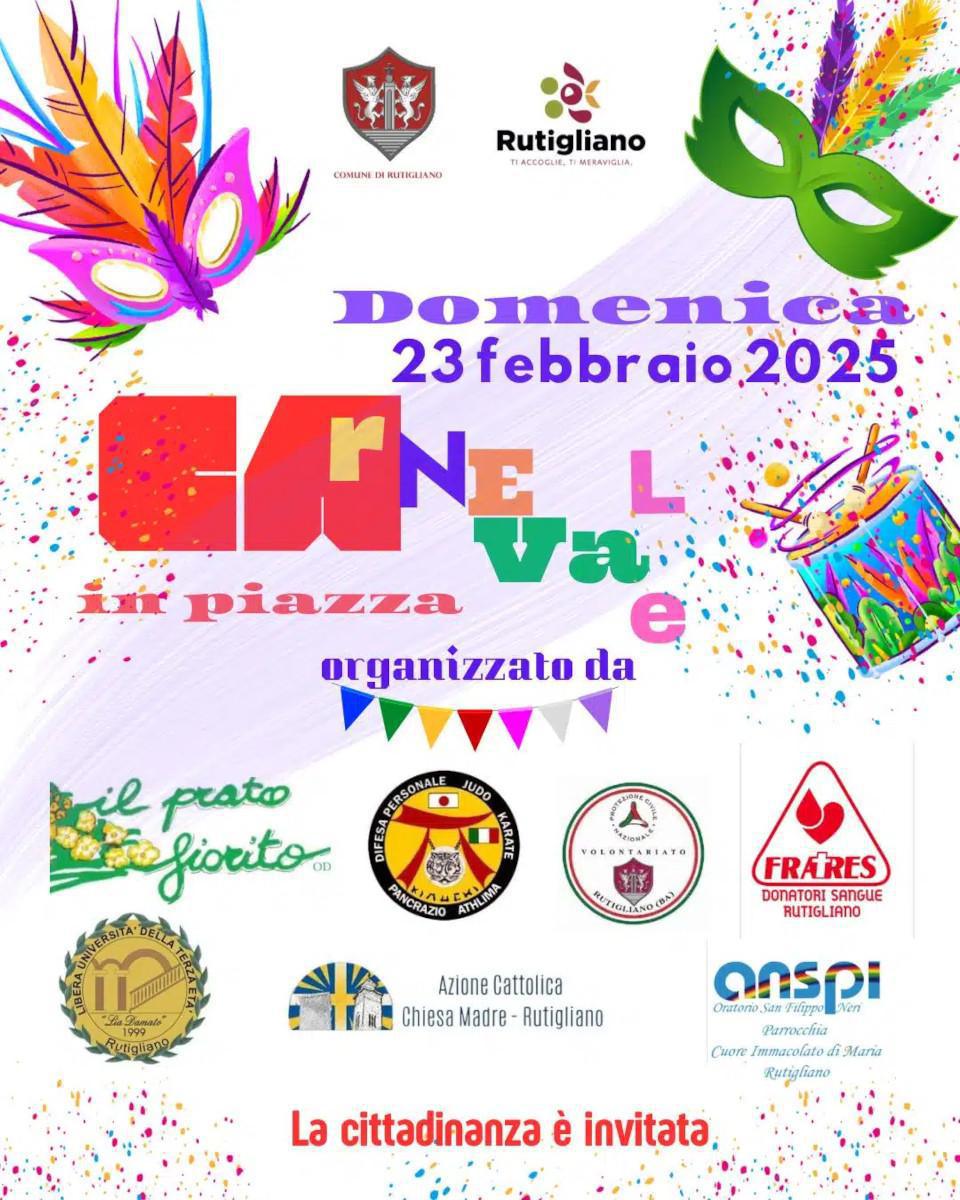 Carnevale in Piazza (inizio ore 17.00)