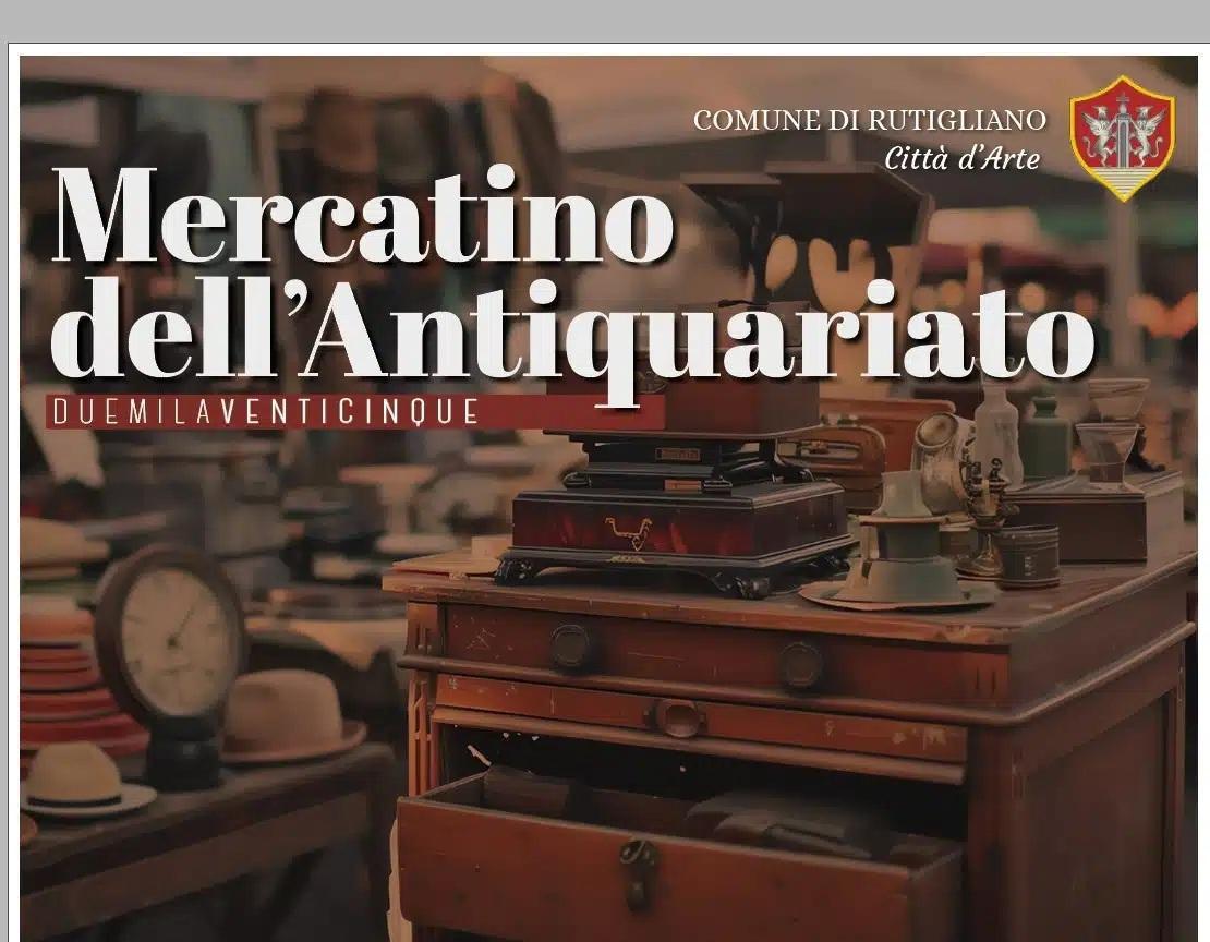 Mercatino dell’Antiquariato (dalle ore 7.00 alle ore 14.00)