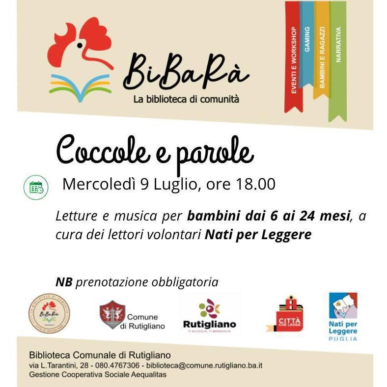 Coccole e Parole (inizio ore 18.00)