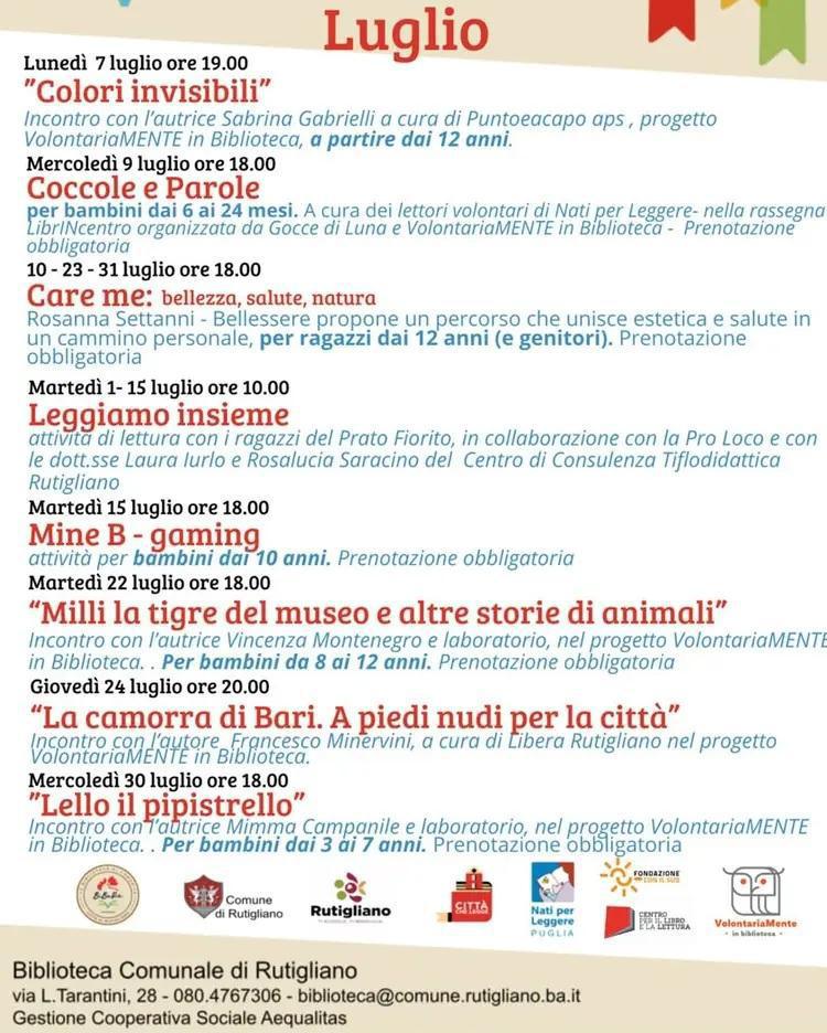 Leggiamo insieme (inizio ore 18.00)