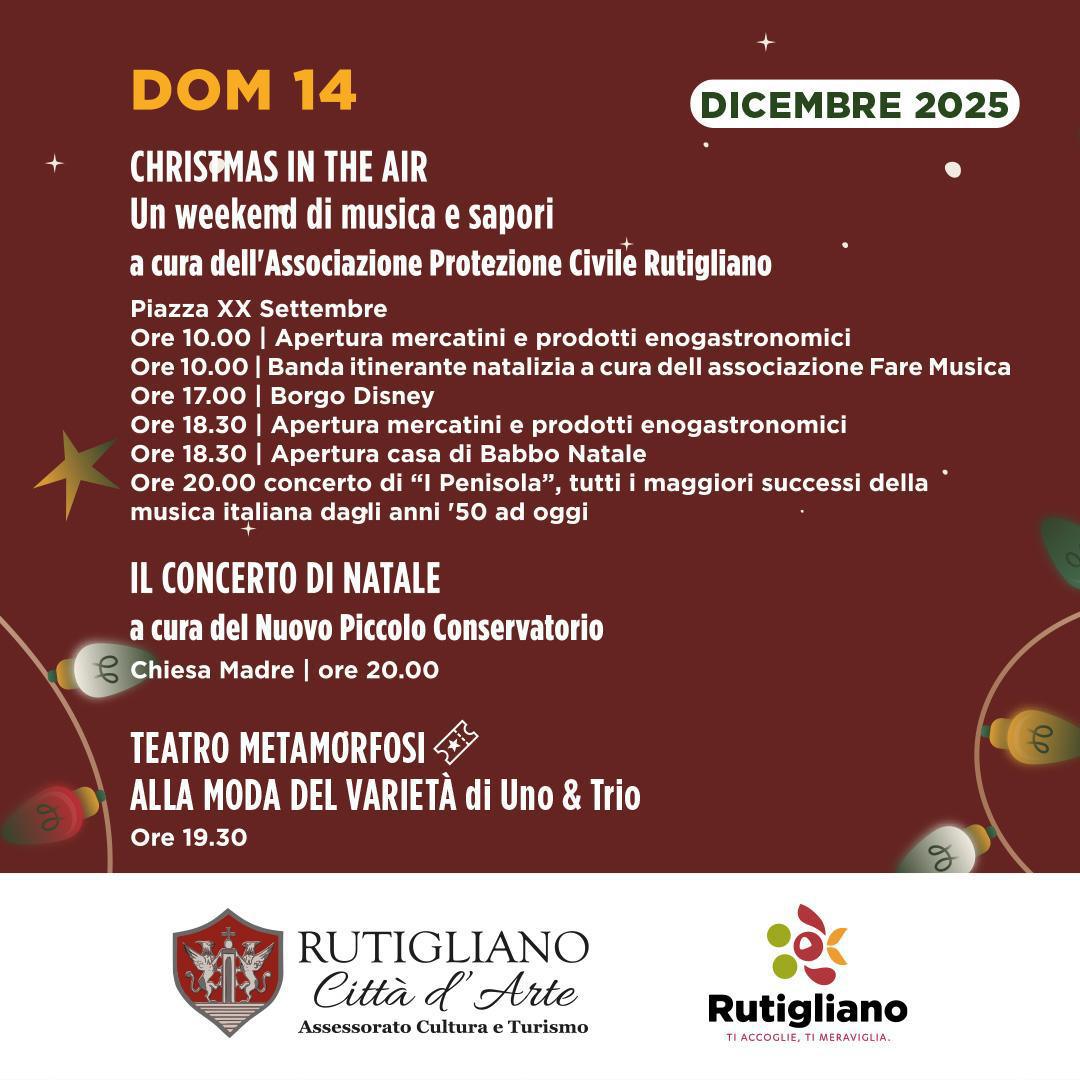 Christmas in The Air - Un weekend di musica e sapori (dalle ore 10.00)