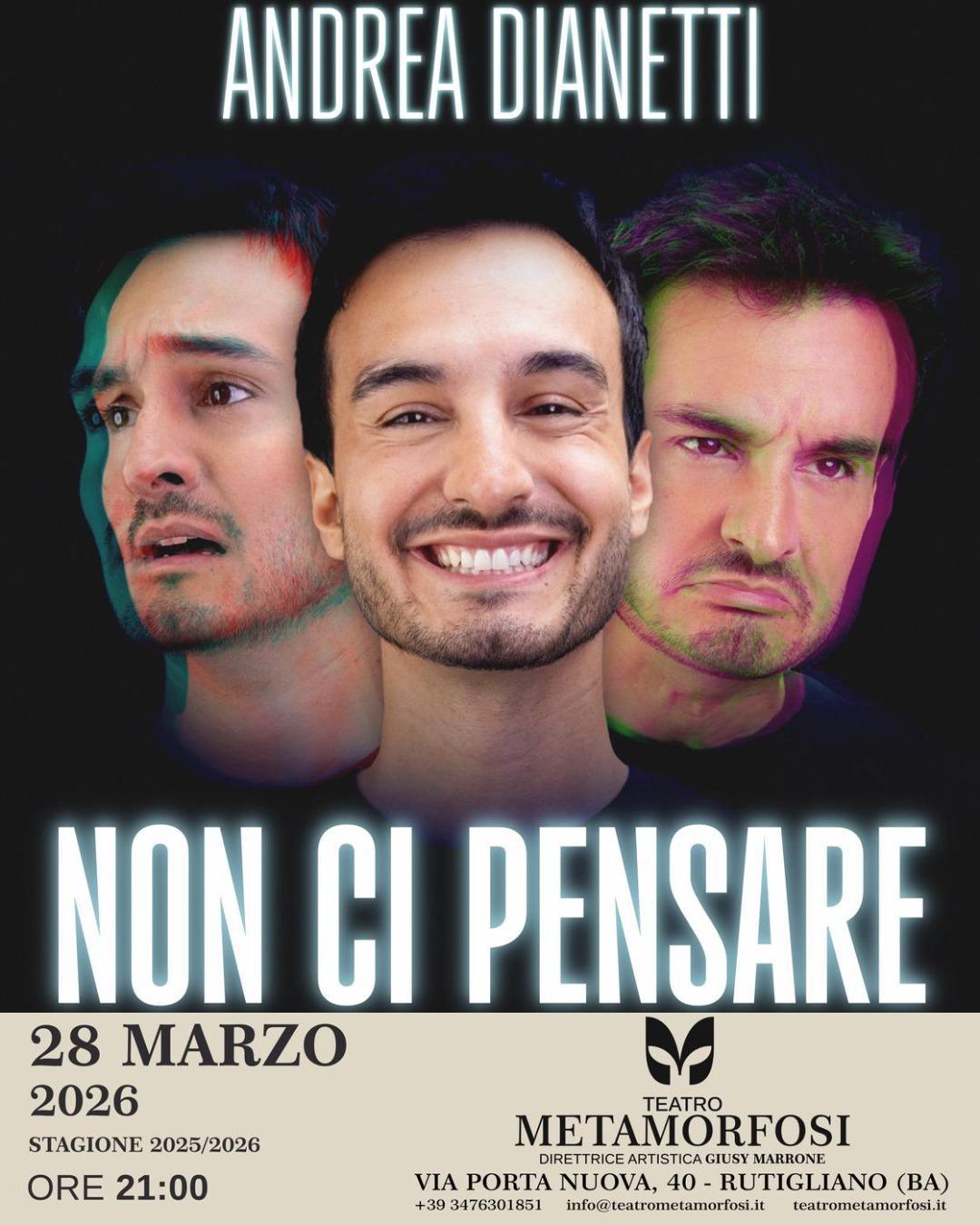 Non Ci Pensare- Stagione Teatrale (Inizio ore 21:00)