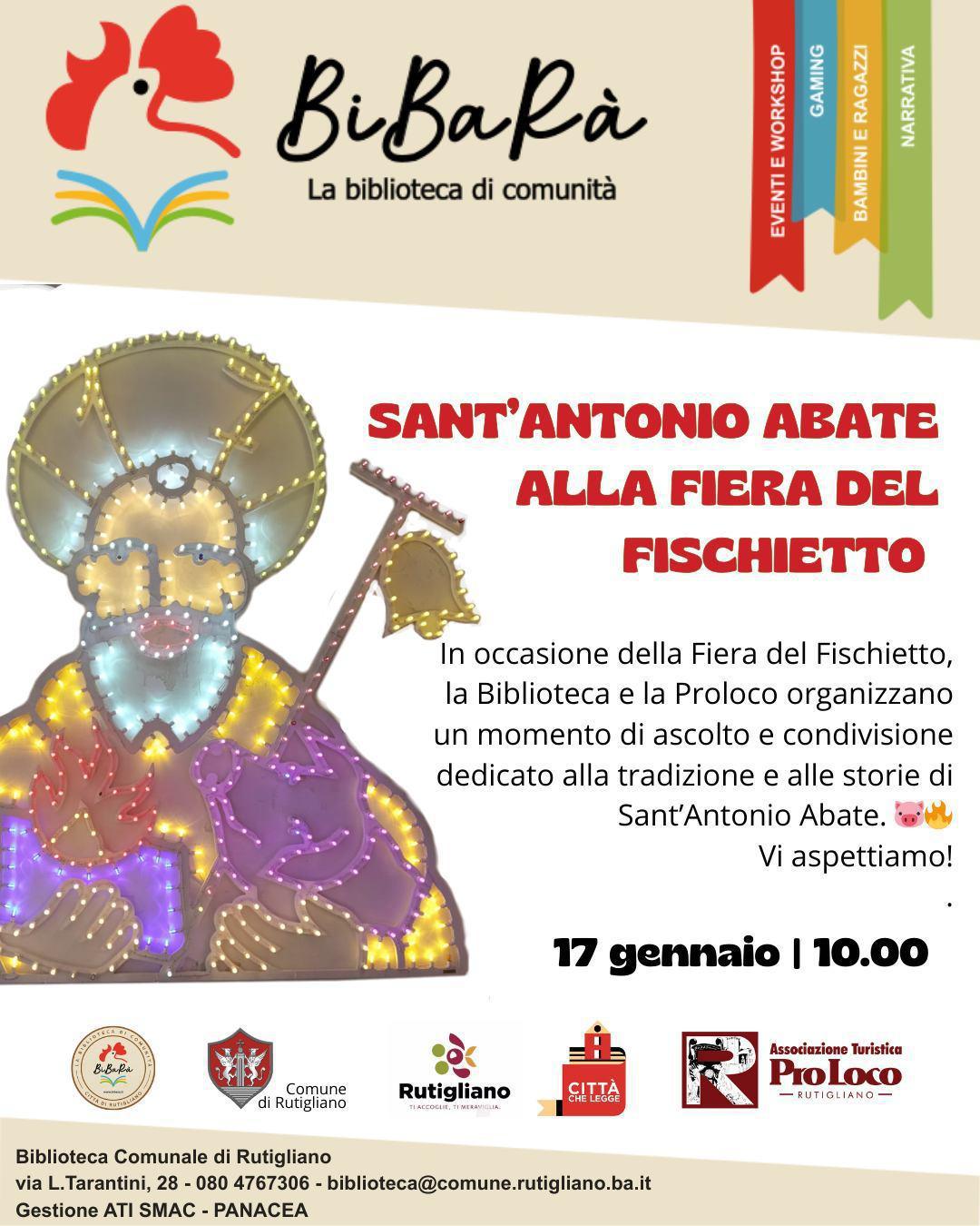 Sant'Antonio Abate alla Fiera del Fischietto (Ore 10:00)